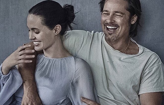Брэд Питт и Анджелина Джоли романтично отпраздновали вторую годовщину свадьбы (фото)