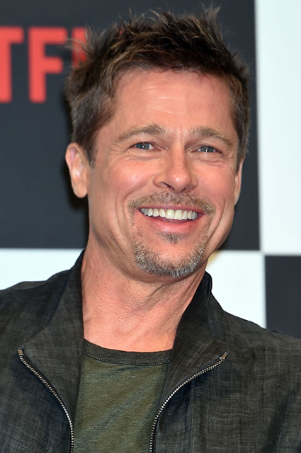 TOKYO, JAPAN - MAY 22:  Brad Pitt attends the press conference for 'War Machine' at The Ritz-Carlton, Tokyo on May 22, 2017 in Tokyo, Japan.  (Photo by Jun Sato/WireImage)