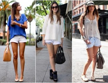 Короткие белые шорты: главный тренд лета 2017