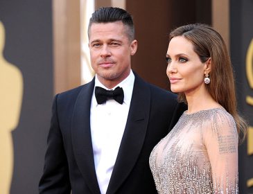 Брэда Питта и Анджелину Джоли впервые «застукали» вместе после громкого развода